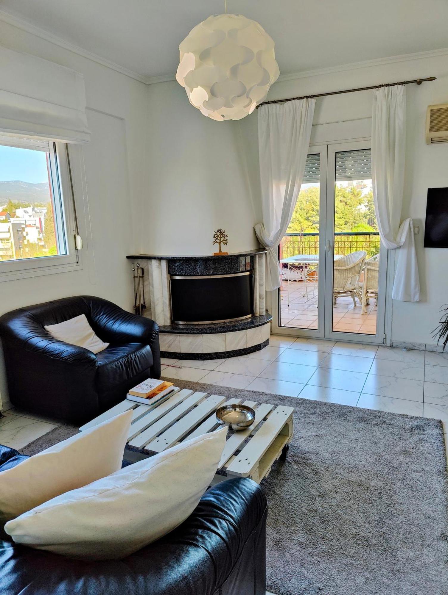 Celestial Garden-Thessaloniki'S Modern, Eclectic Penthouse With An Amazing View And Veranda エクステリア 写真